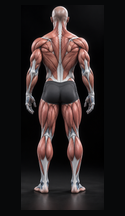 Atlas muscular posterior oficial do módulo de treinos